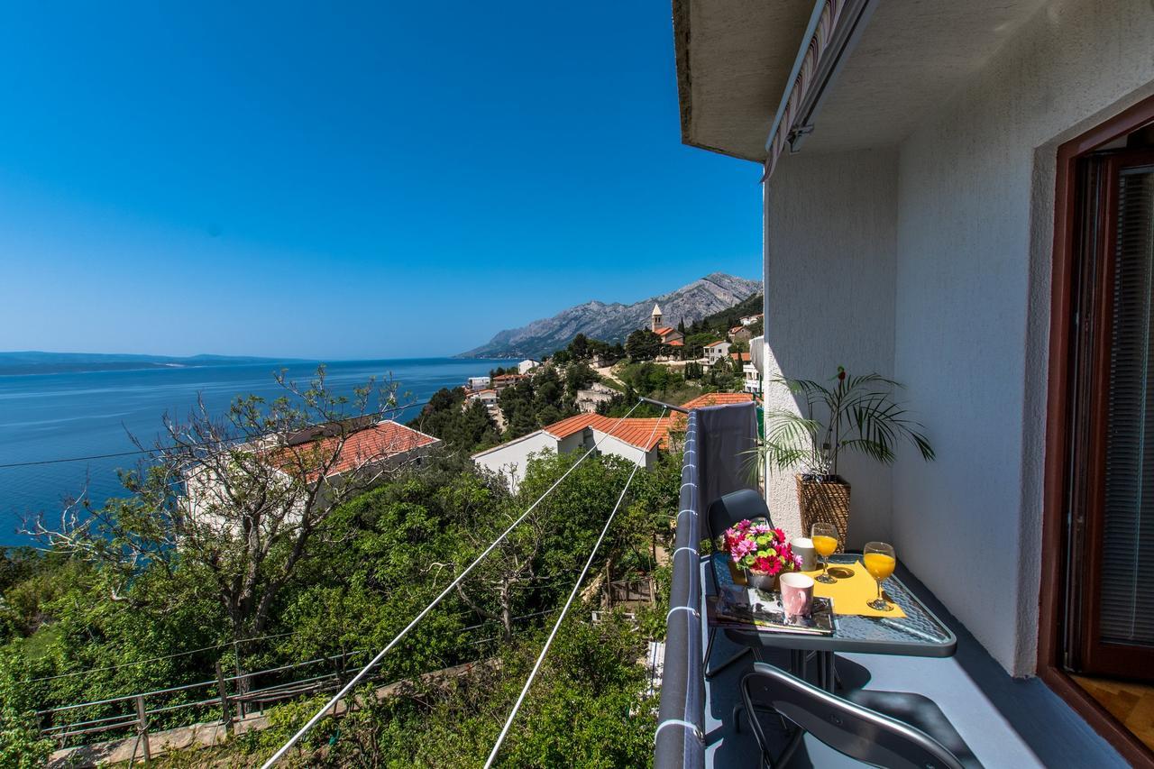 Seaview Apartment Slavica Брела Екстер'єр фото